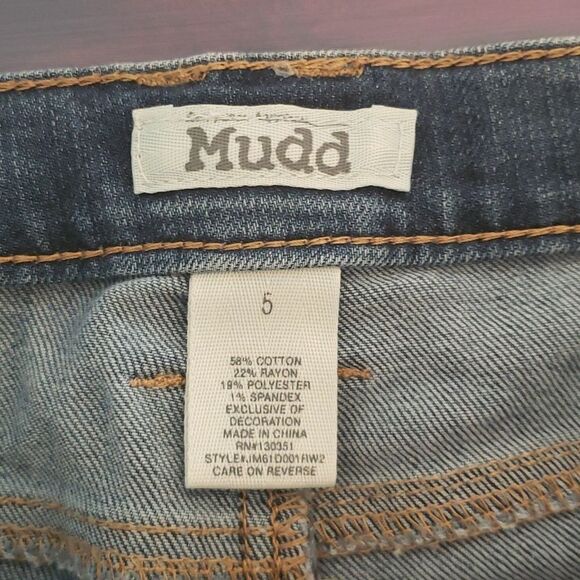 EUC Mudd Straight Leg Jeans Sz 5 - Picture 5 of 8